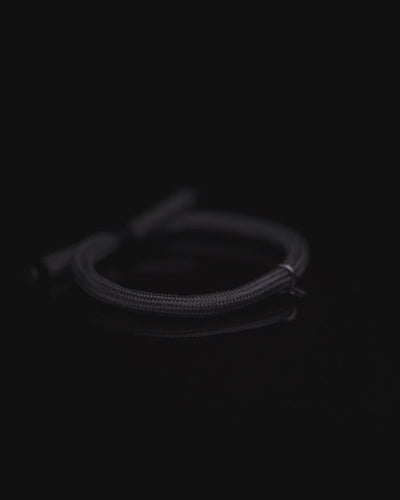 Alton of sweden black nylon bracelet video