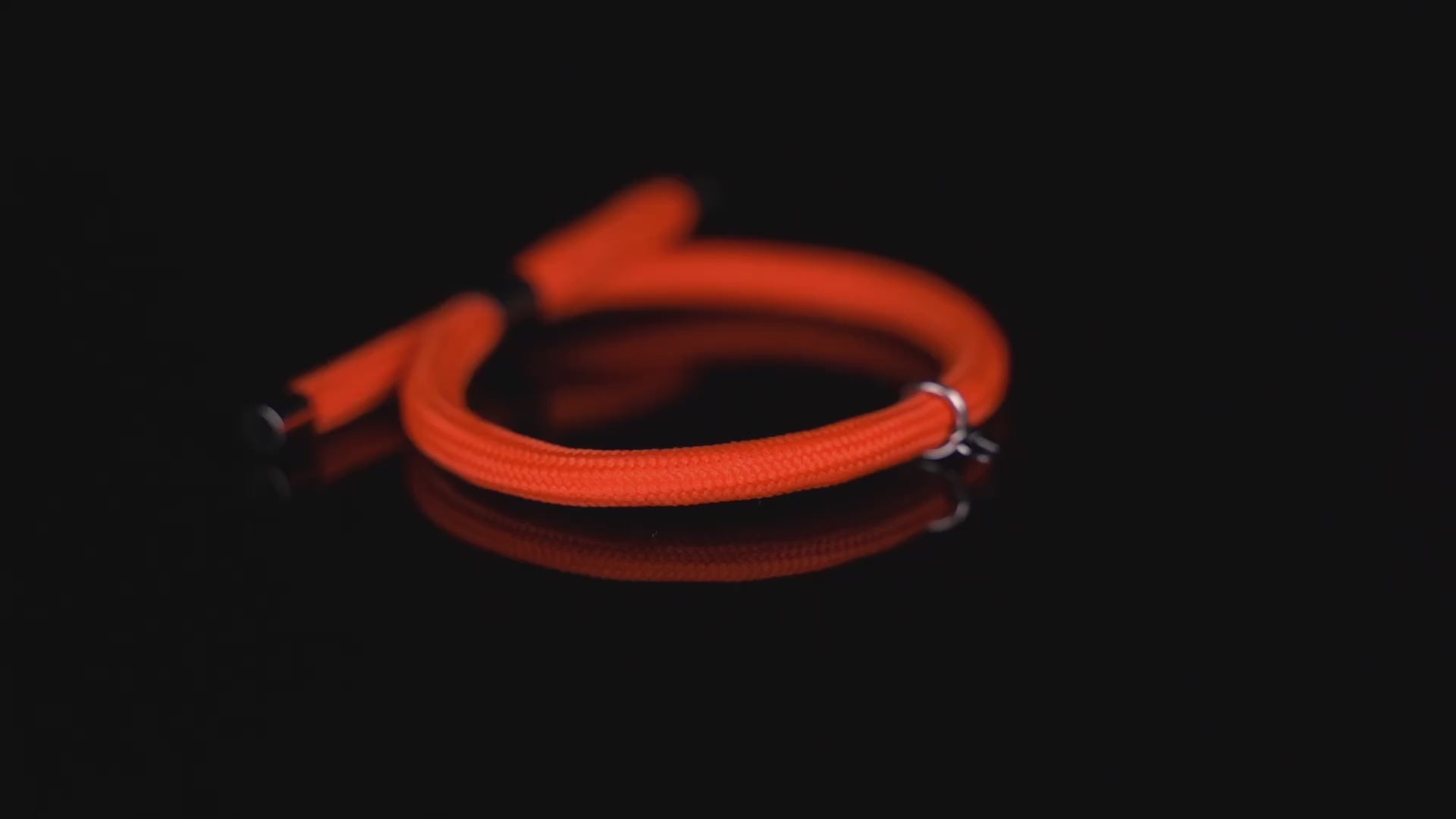 Alton Orange Nylon Rope Bracelet for Men and Women